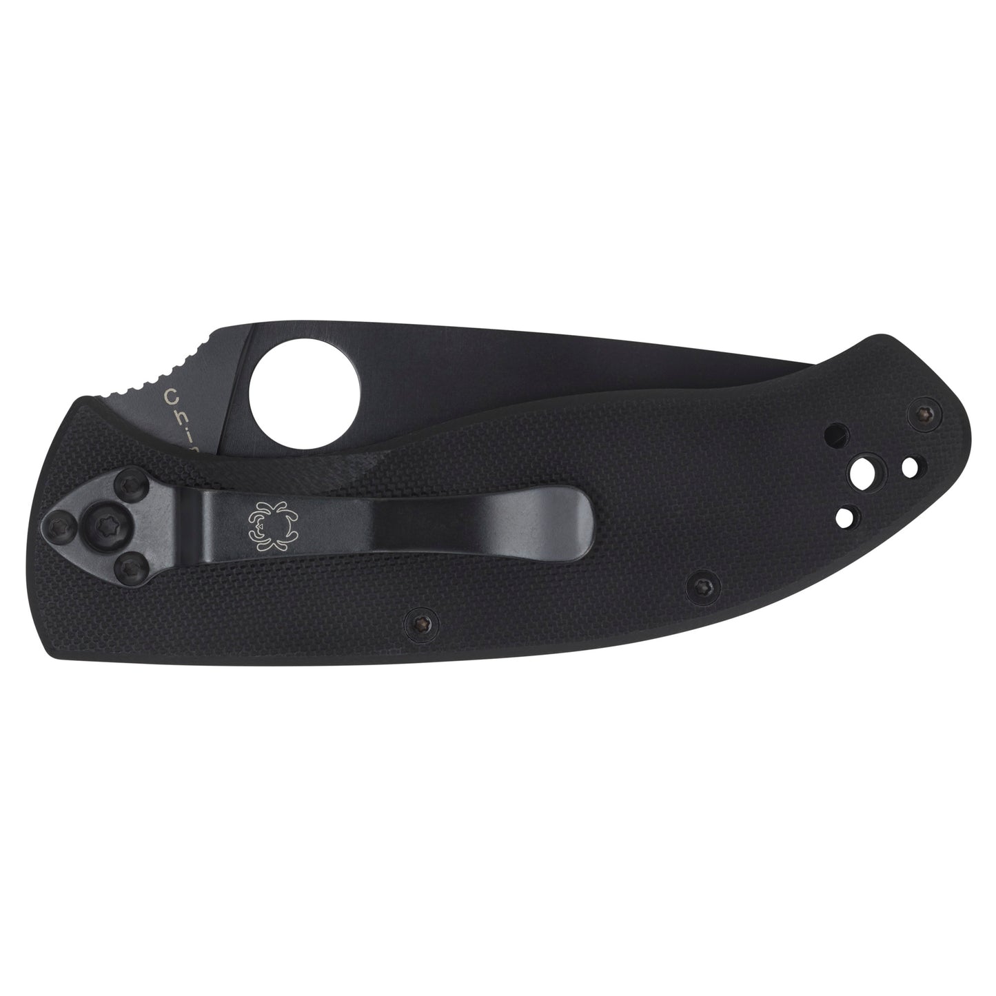 SPYDERCO Tenacious G-10 Combo BLK