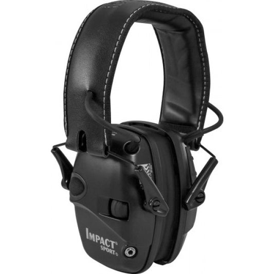 Howard Leight R-02524 Impact Sport Electronic Earmuff - Black